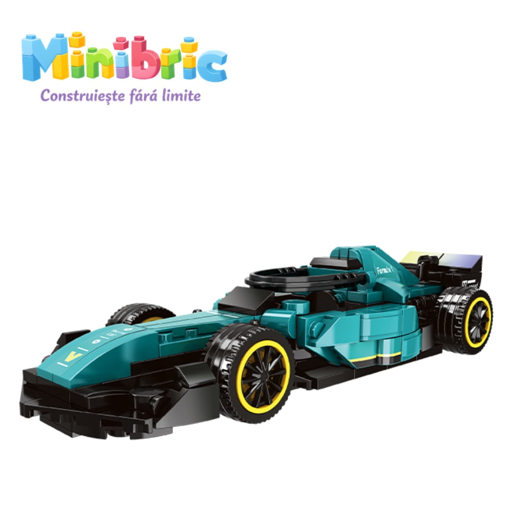 Set de Constructie cu Piese Tip Blocuri Jucarie Constructie MiniBric AMR 24
