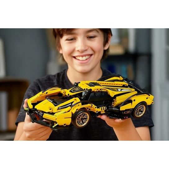 Set de Constructie cu 1158 Piese Tip Blocuri Constructie MiniBric Race Bee